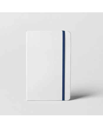 White Hardcover Notebook